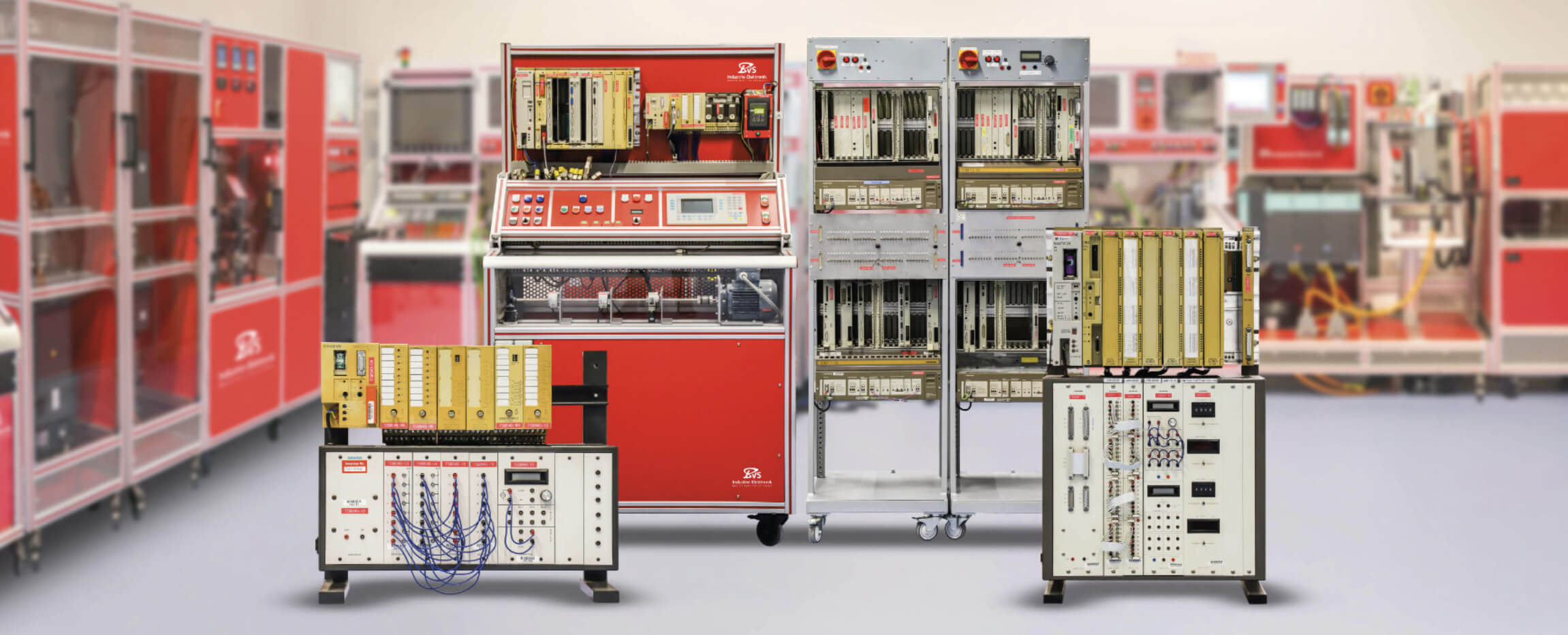 Our quality promise - test stand - BVS Industrie-Elektronik