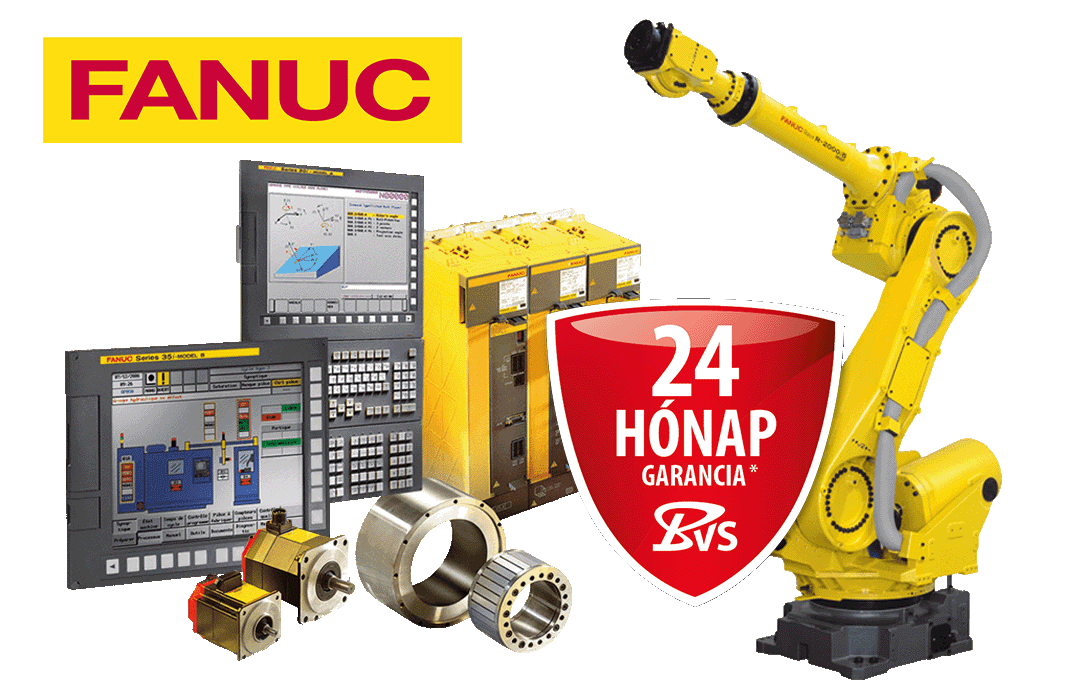 FANUC-termékek javítása, értékesítése és kiegészítő szolgáltatásai - BVS Industrie-Elektronik